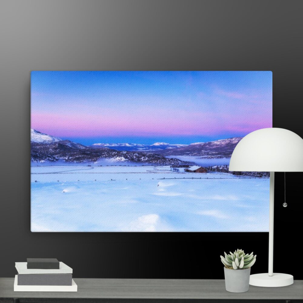 Purple Skies canvas - Image 6
