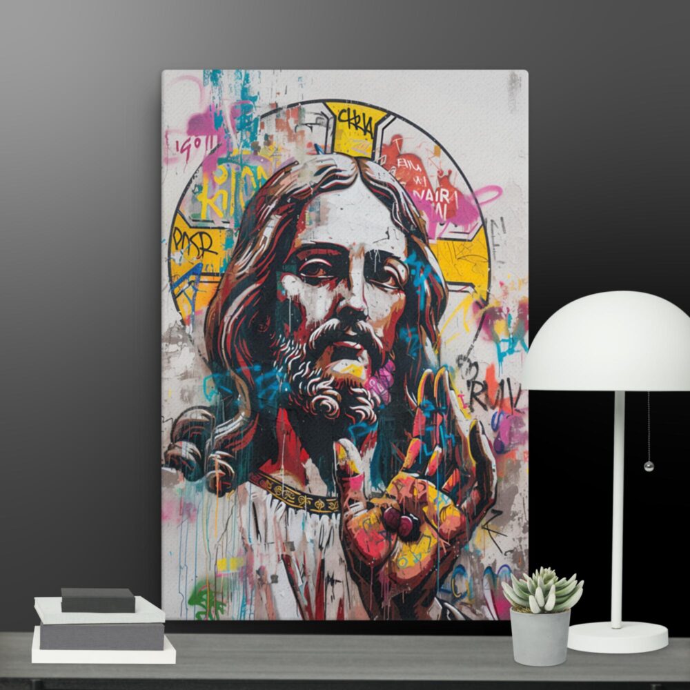 Pop Art Religious canvas - Image 2