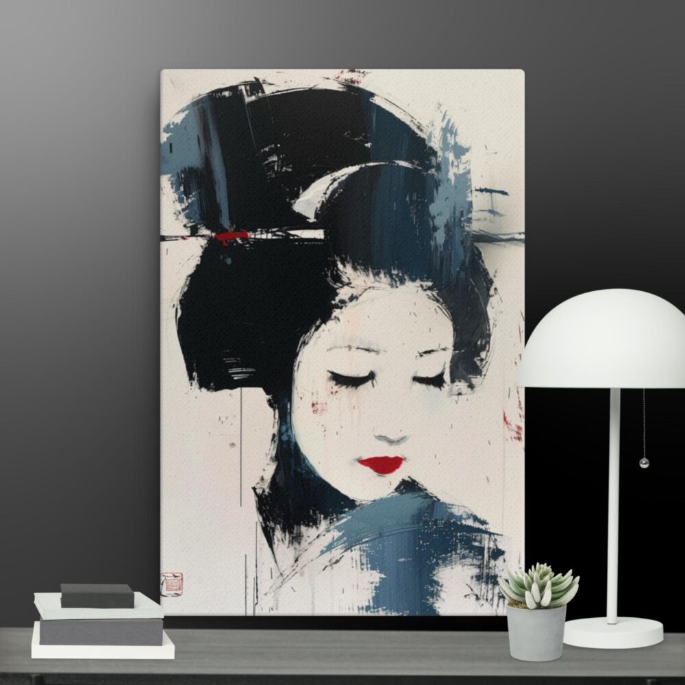 Japanese Girl canvas - Image 6