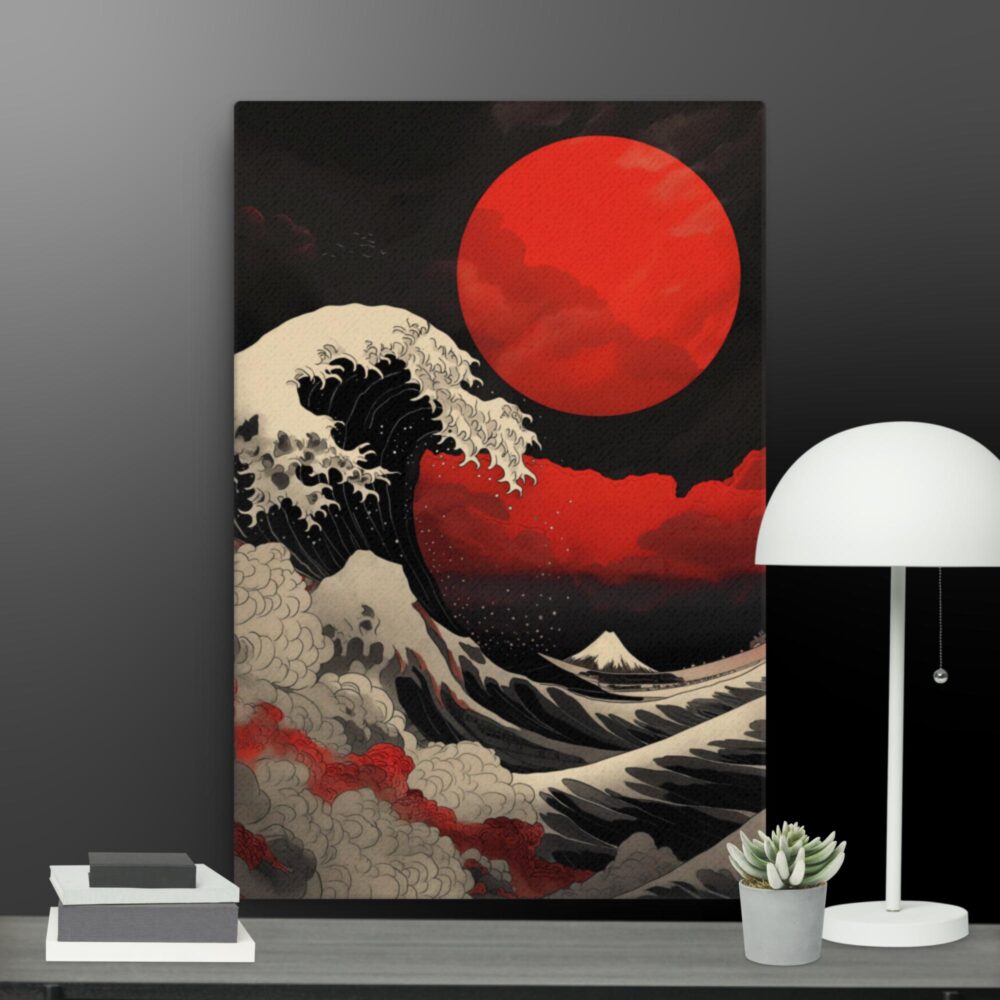 Asia Sun canvas - Image 4