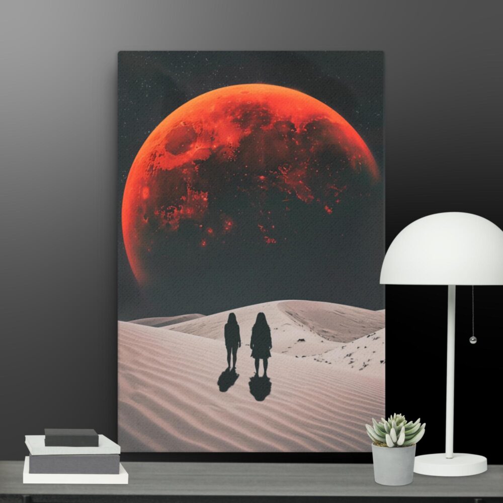 Walking in Space canvas - Image 4