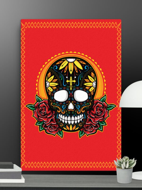 Skull canvas - 24×36