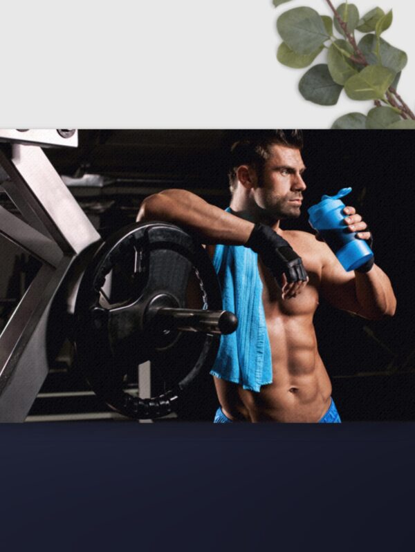 Gym Scene canvas - 24×36