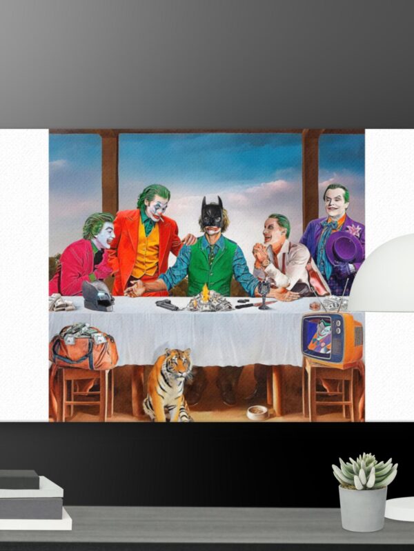 Joker mania canvas - 24×36