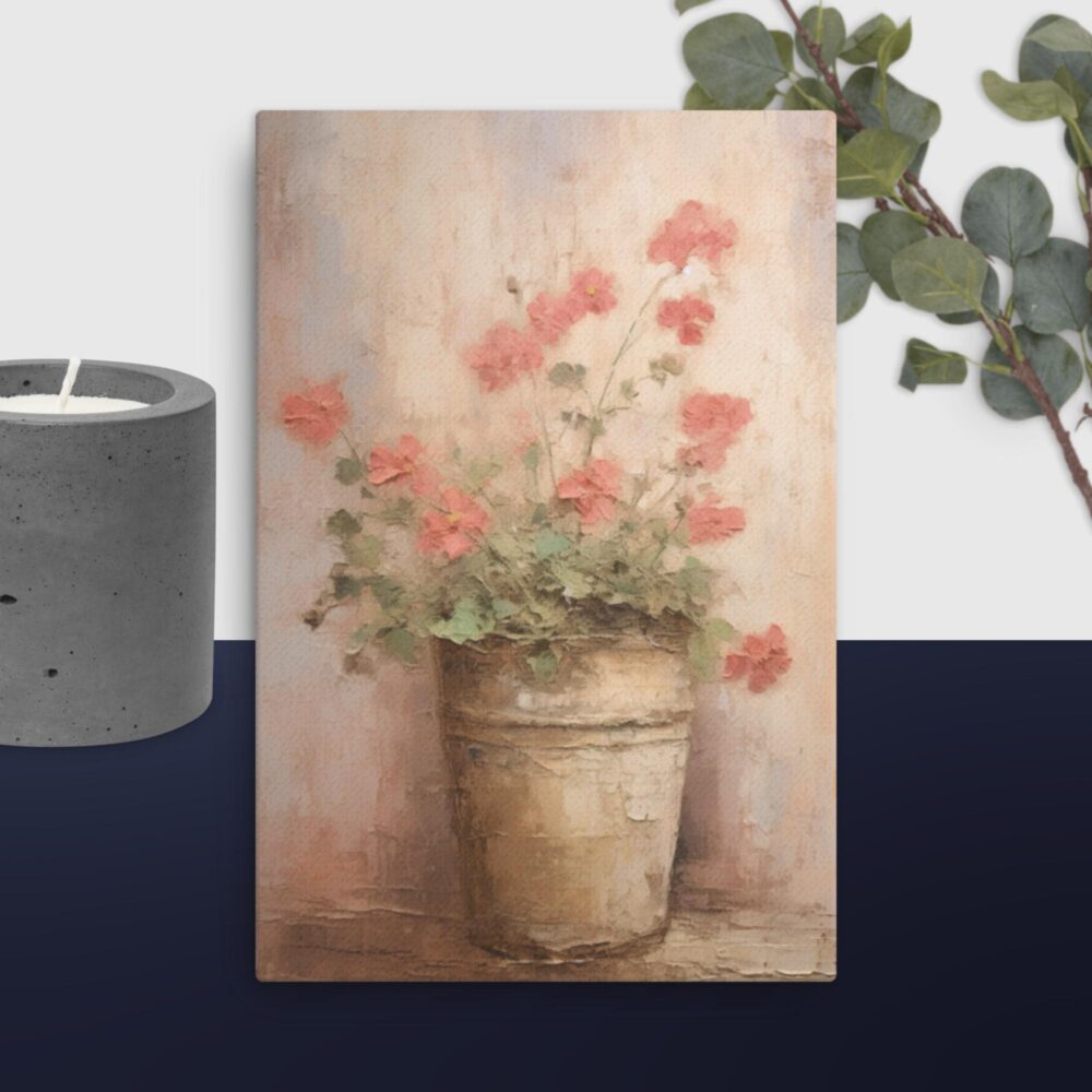 Flower Plant canvas - Image 4