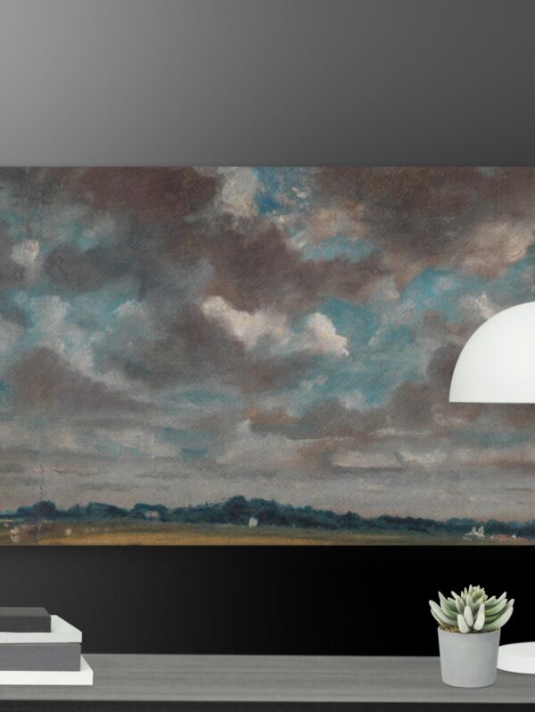 Grey clouds canvas - 24×36