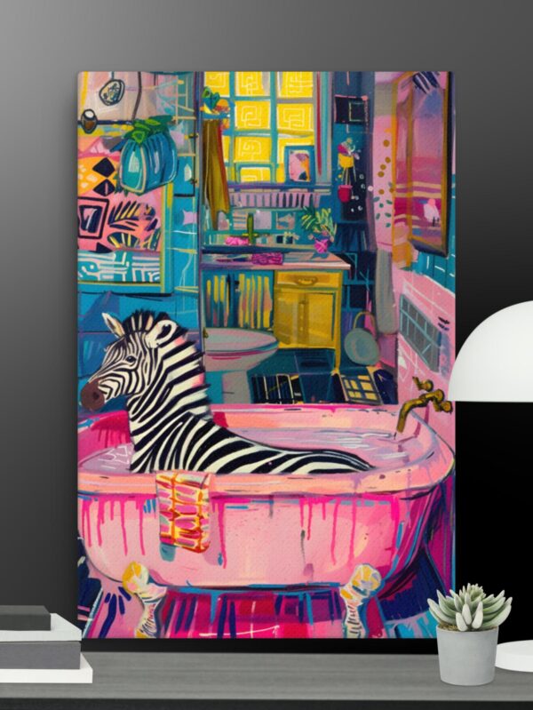 Zebra canvas - 24×36