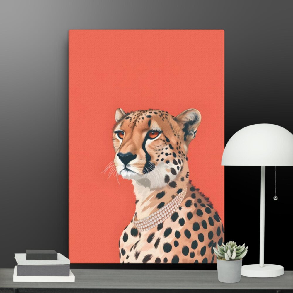 Leopard canvas - Image 4