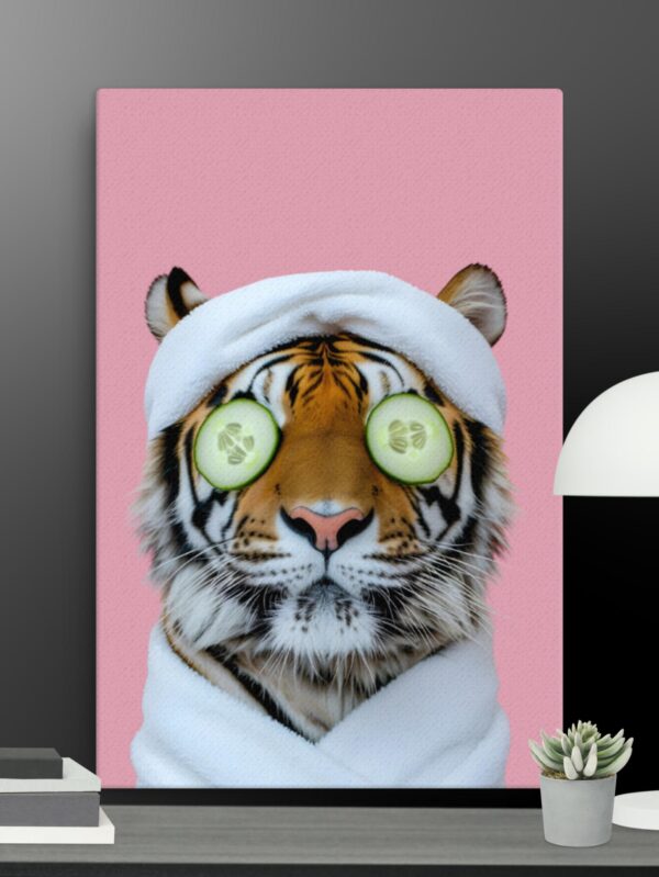 Funny Tiger canvas - 24×36