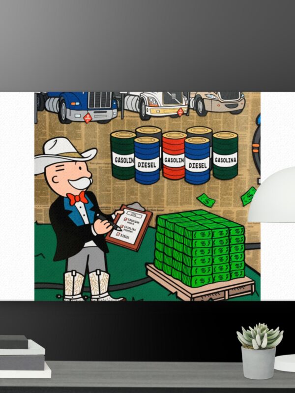 Monopoly Exclusive canvas - 24×36