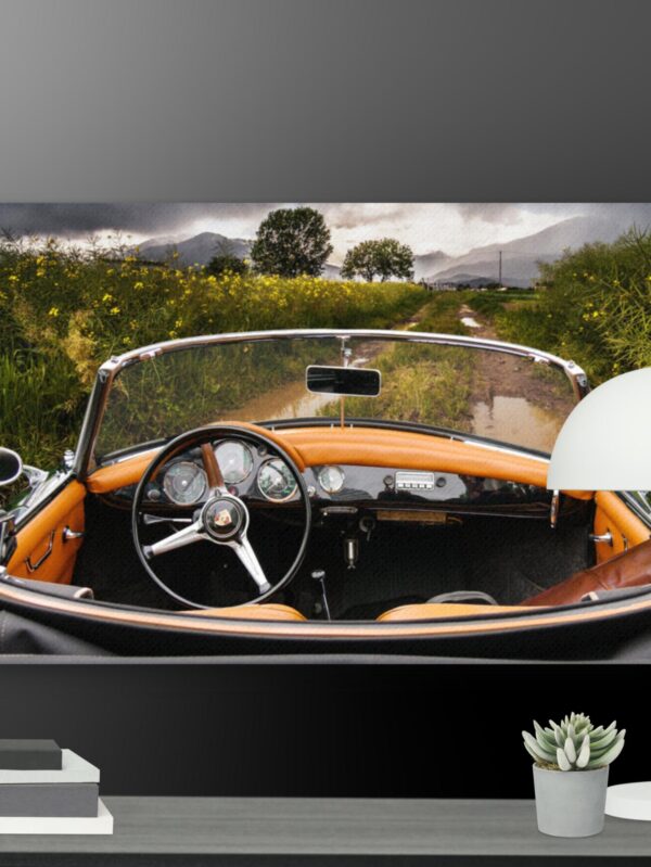 Car scene canvas - 24×36