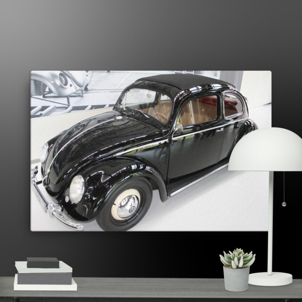 Vintage car scene canvas - Image 6