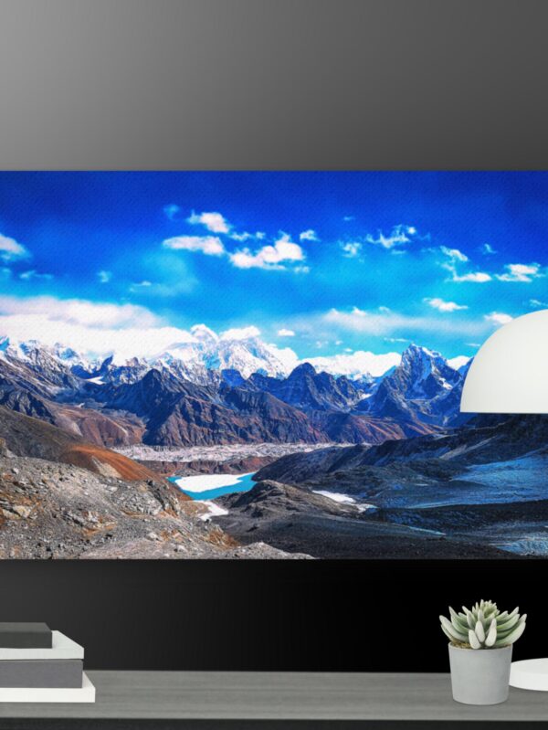 Mountain scene canvas - 24×36