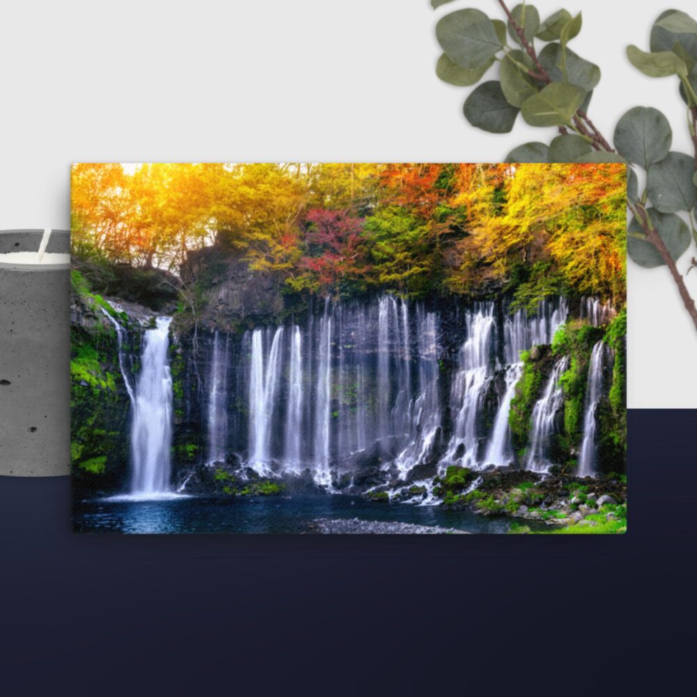 Stunning waterfall scene canvas - Image 6