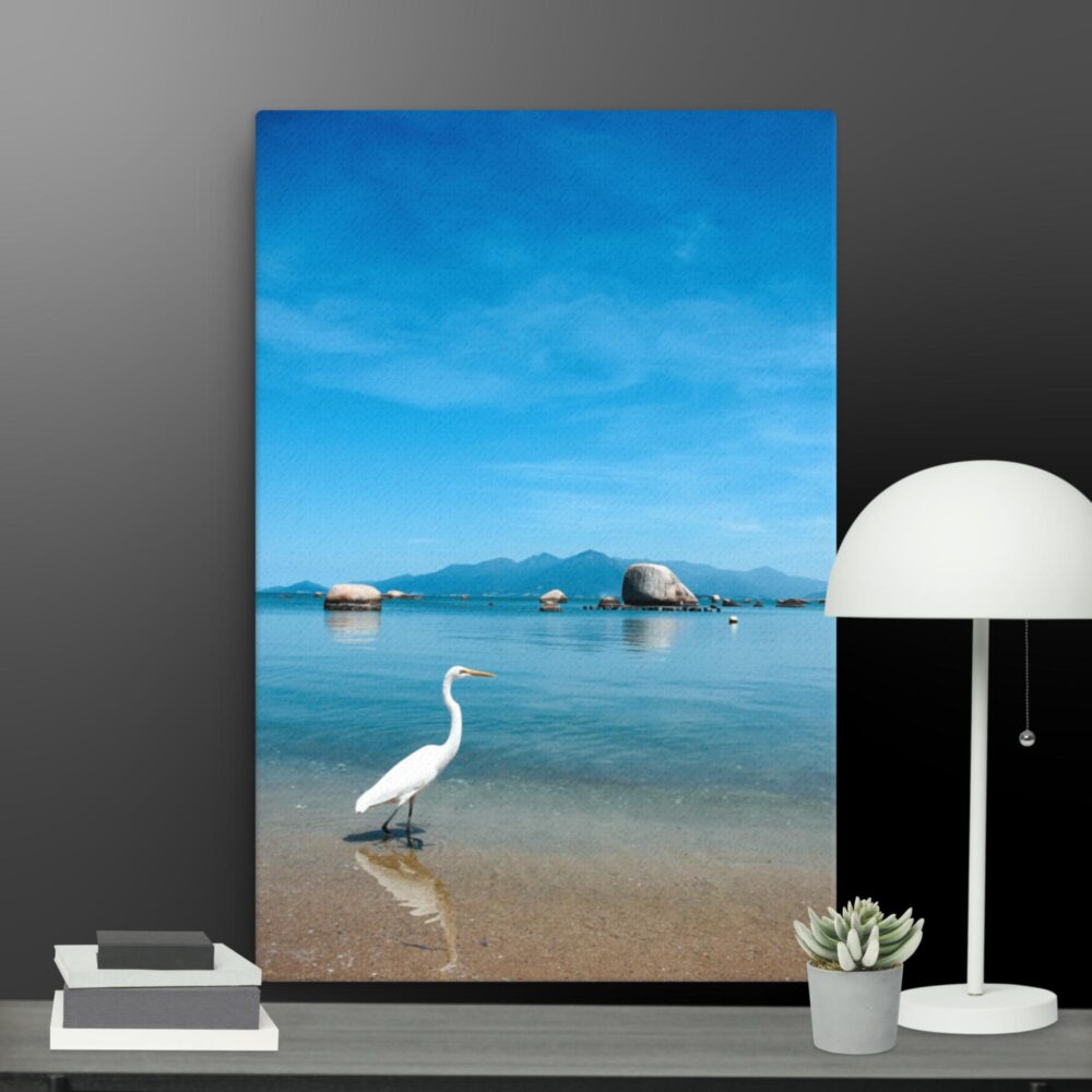 Beach scene canvas - Image 4
