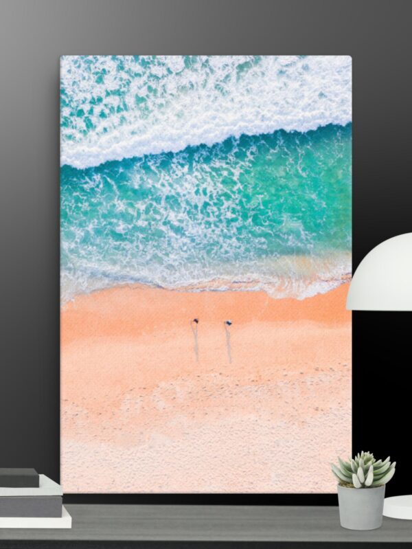 Summer beach canvas - 24×36