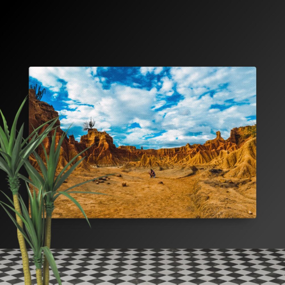 Desert scene canvas - Image 6