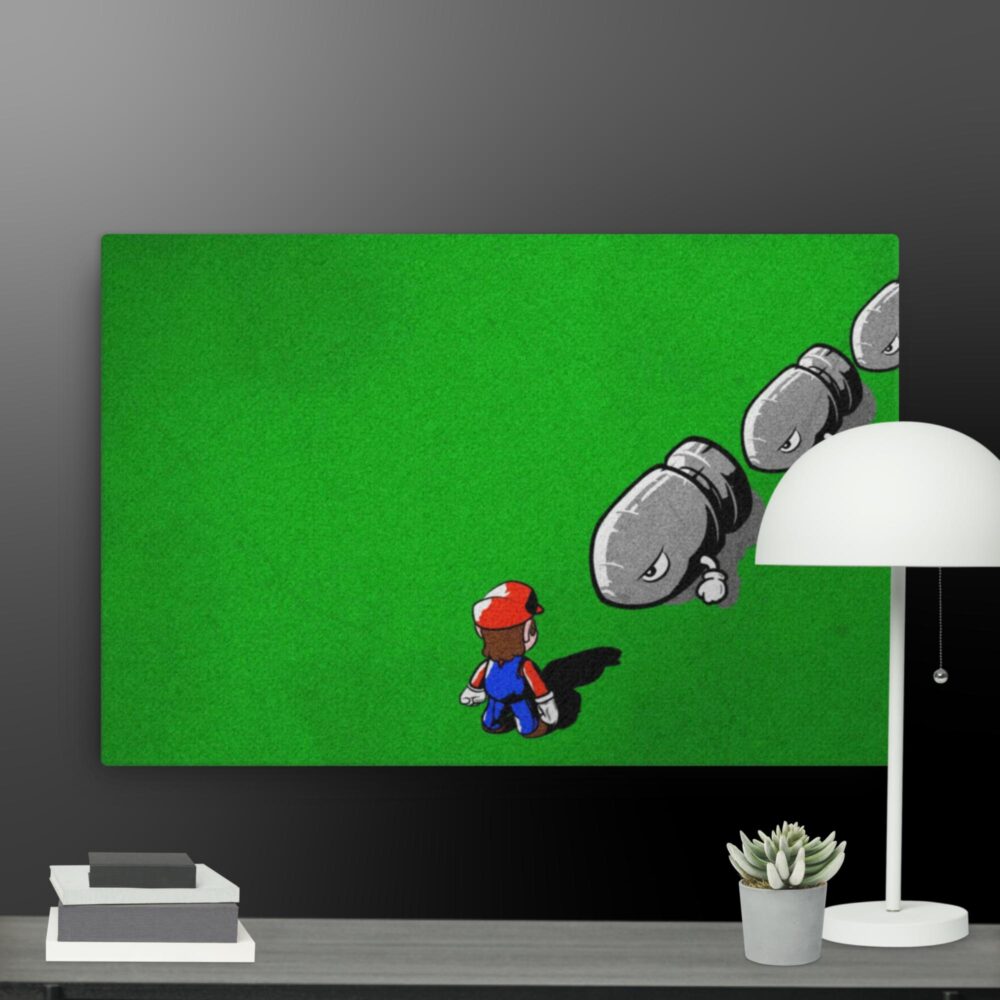 Mario and bullet scene canvas - Image 6