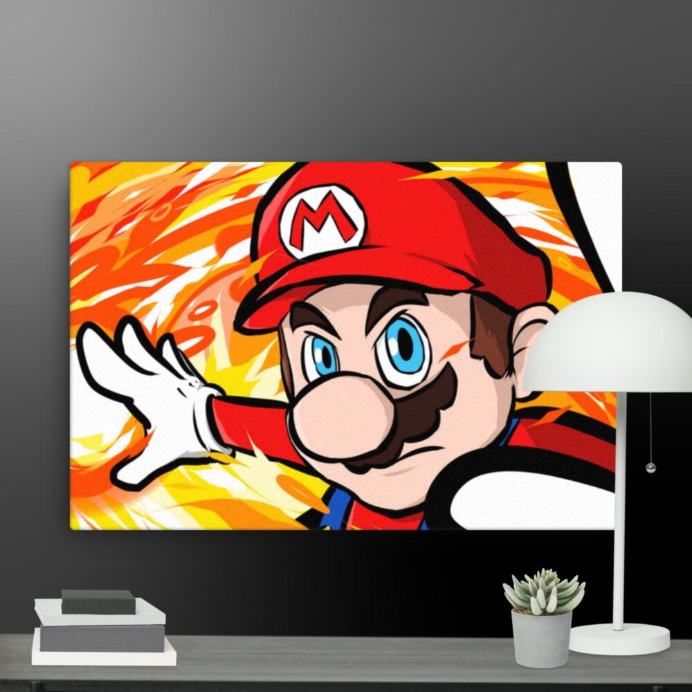 Mario close up canvas - Image 6