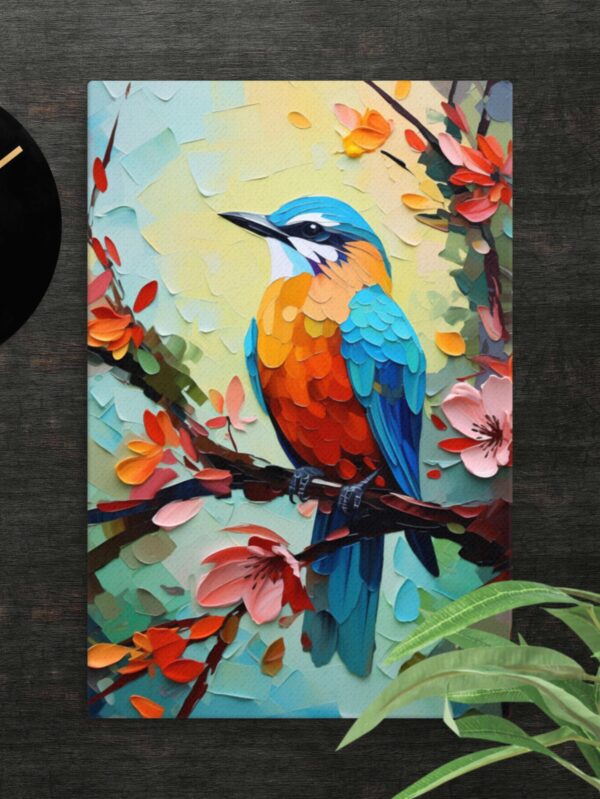 Kingfisher canvas - 24×36