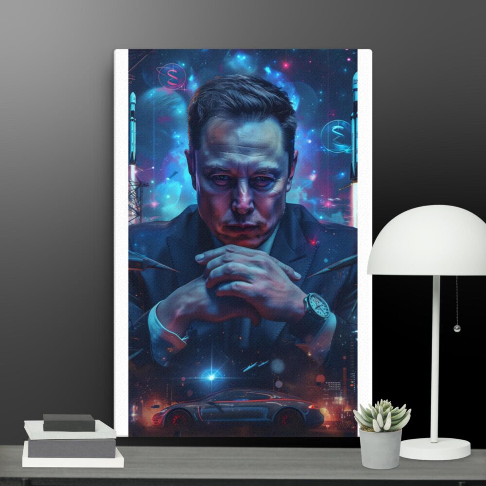 Elon and Musk canvas