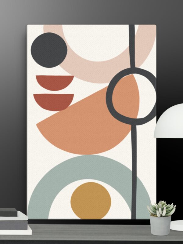 Bohemian shapes canvas - 24×36
