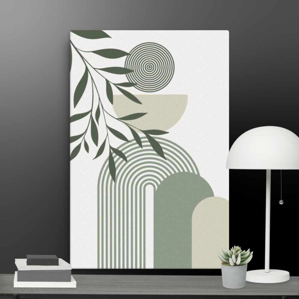 Bohemian green canvas - Image 6