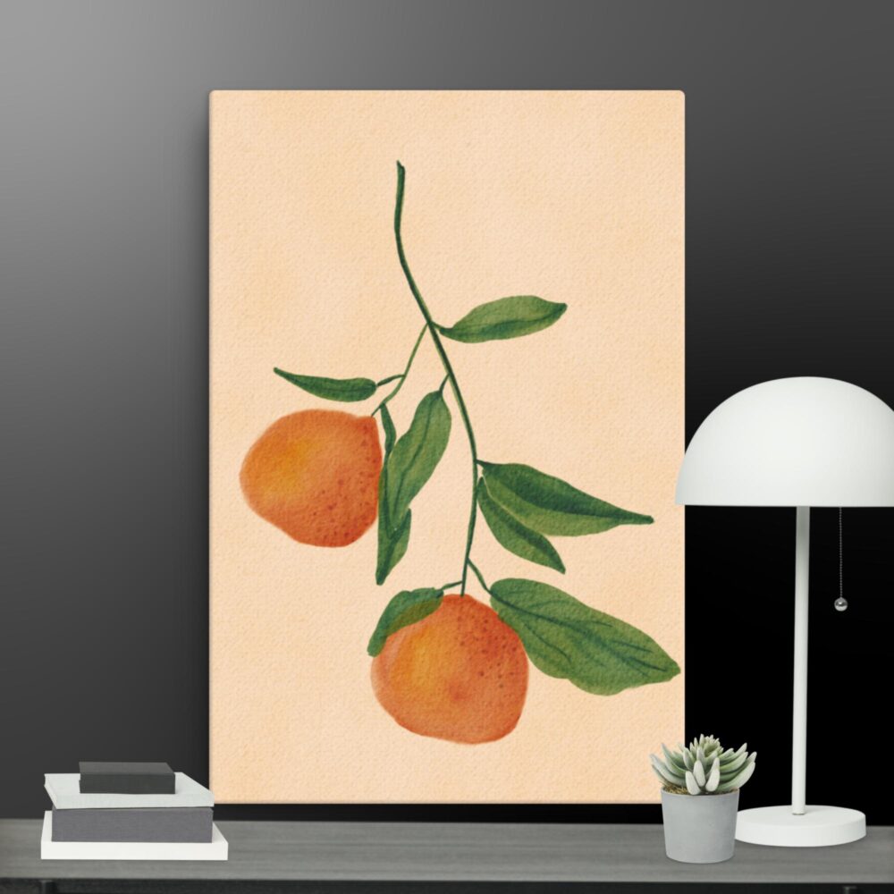 Contemporary fruit canvas - Image 6