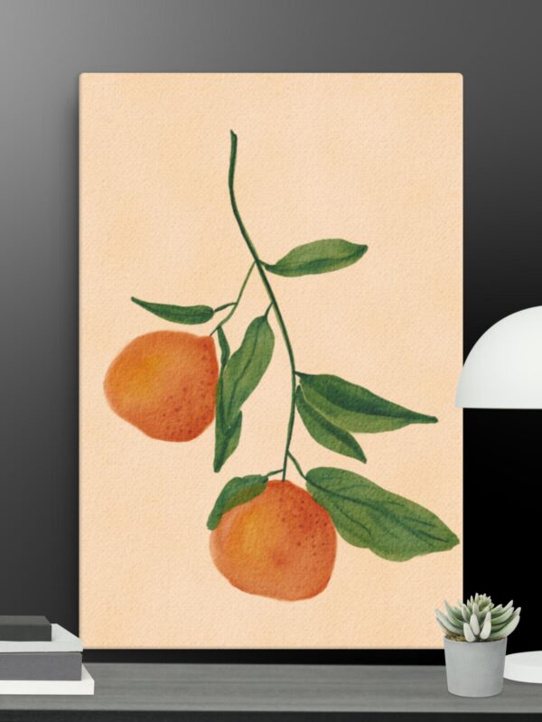 Contemporary fruit canvas - 24×36