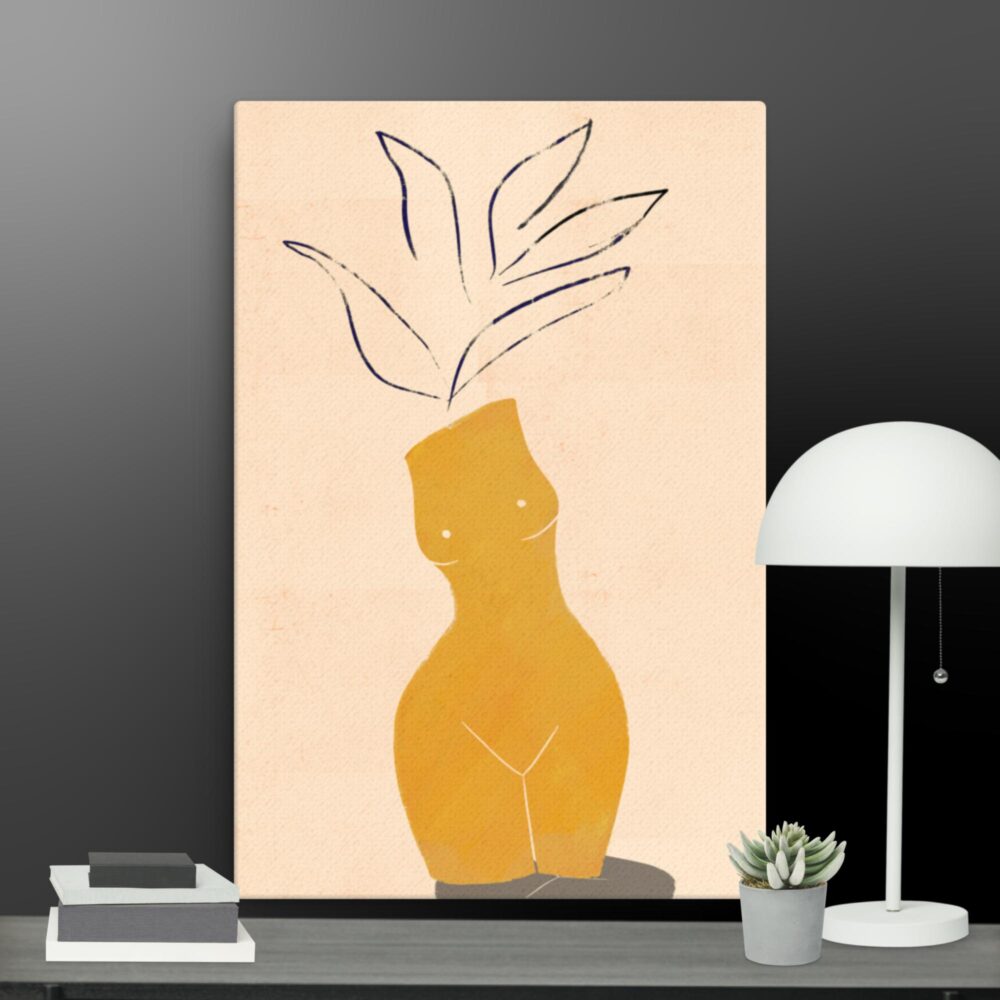 Contemporary vase canvas - Image 6