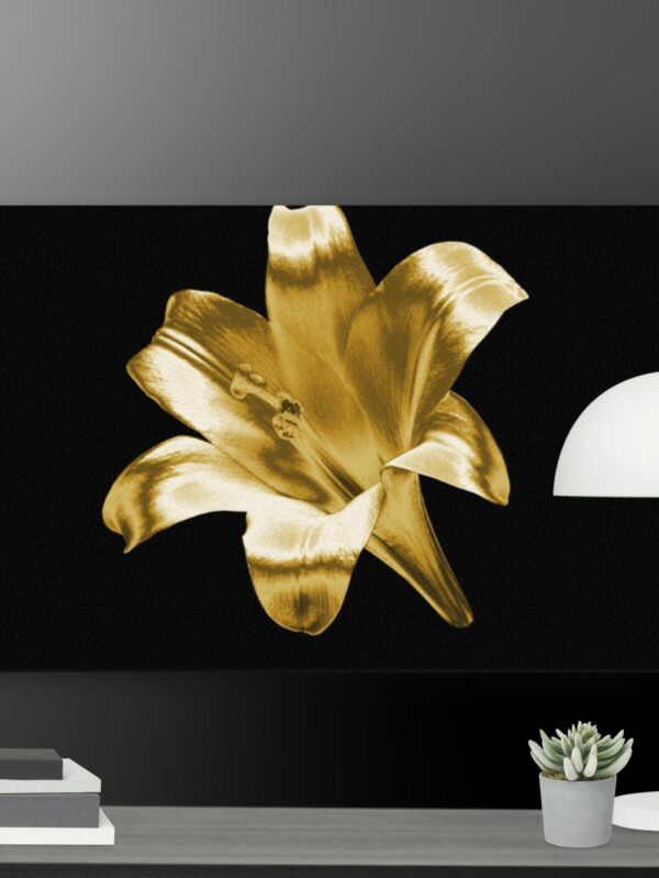 Gold Flower canvas - 24×36