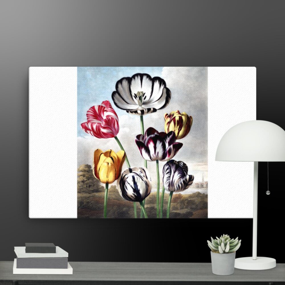 Tulip scene canvas - Image 6