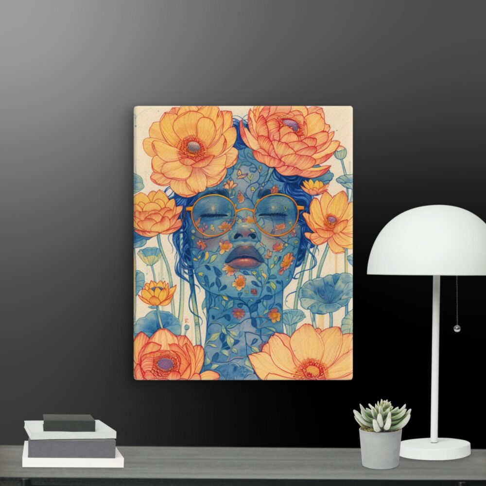 Floral Serenity canvas - Image 3
