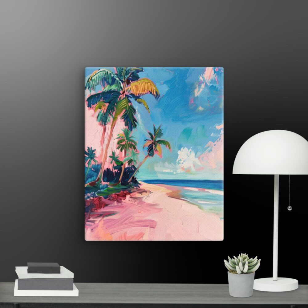 Tropical Beach canvas - Image 5