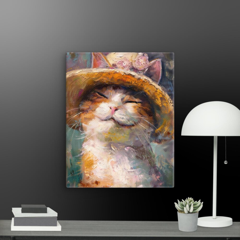 The Smiling Cat canvas (collection 1) - Image 5