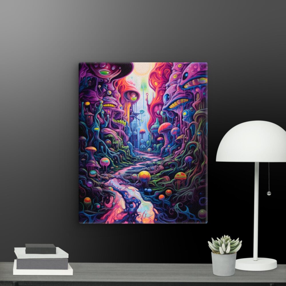 The Mushroom canvas - Image 3