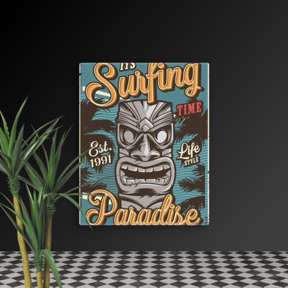 Its surfing paradise canvas - Image 5