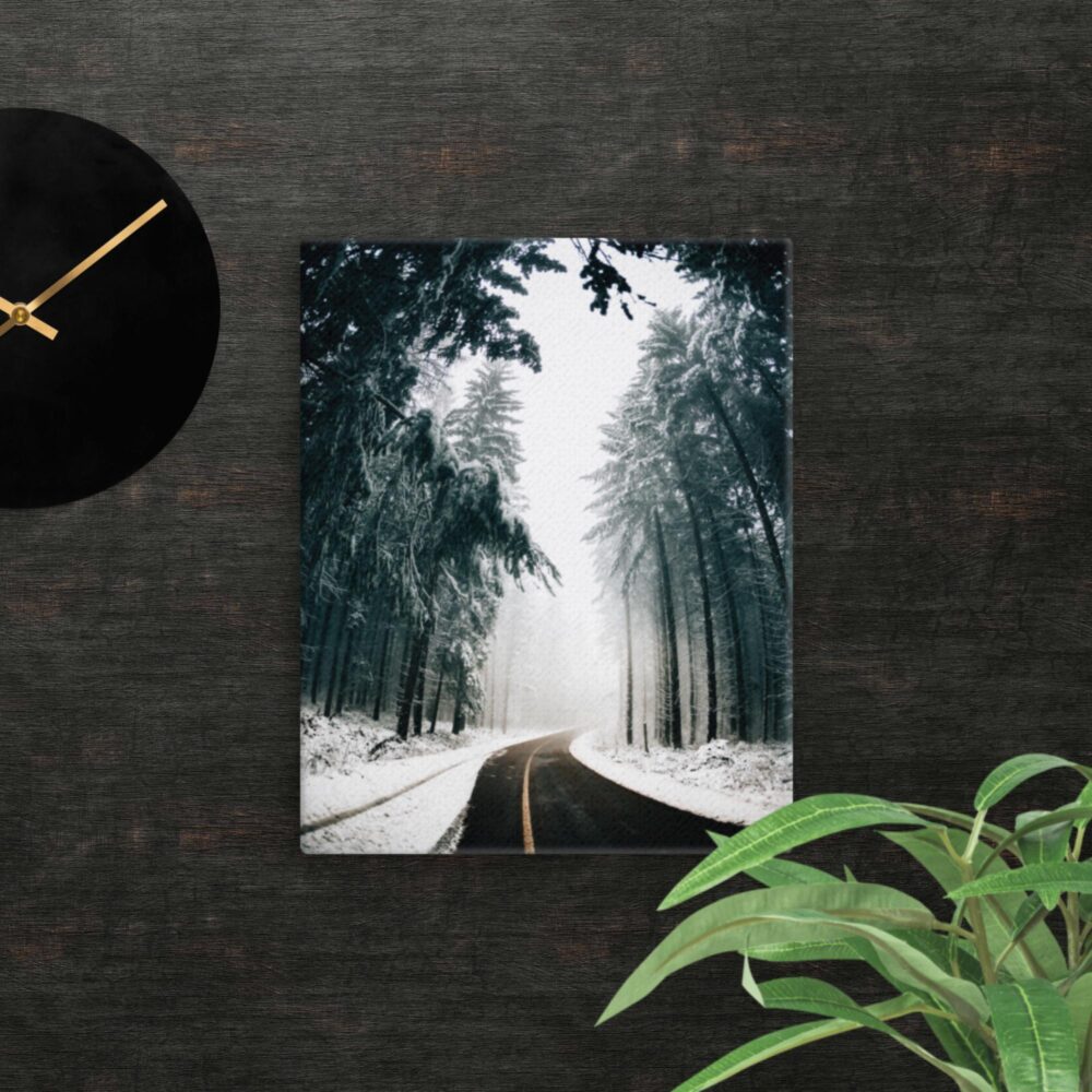 Wintery Scene canvas - Image 3