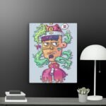 Cool dude canvas