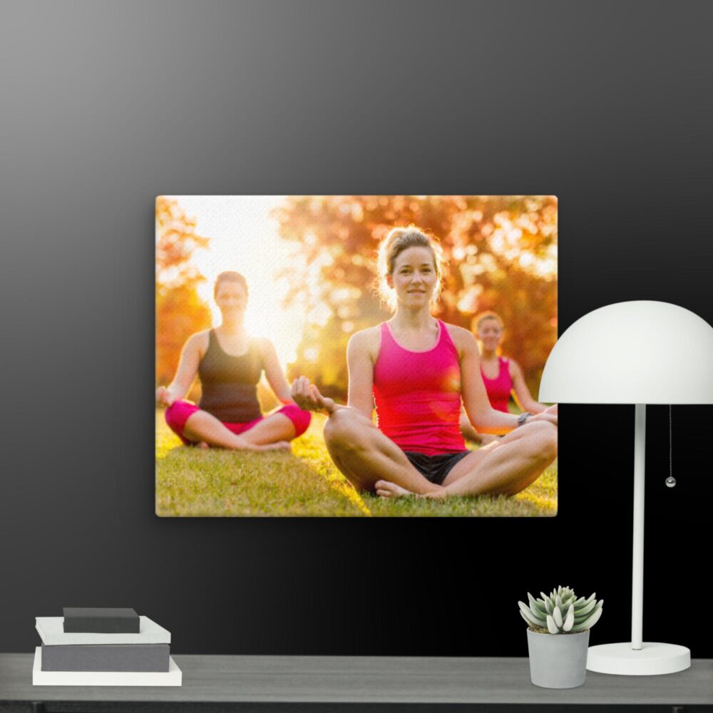 Yoga pose canvas - Image 7