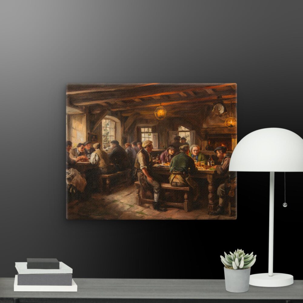 AI Pub Scene canvas - Image 7