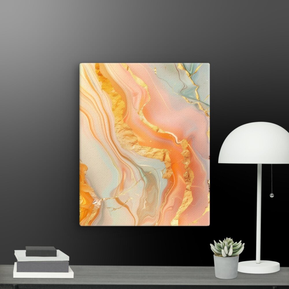 Gold with colour canvas - Image 7