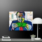 The wolf of wall street canvas