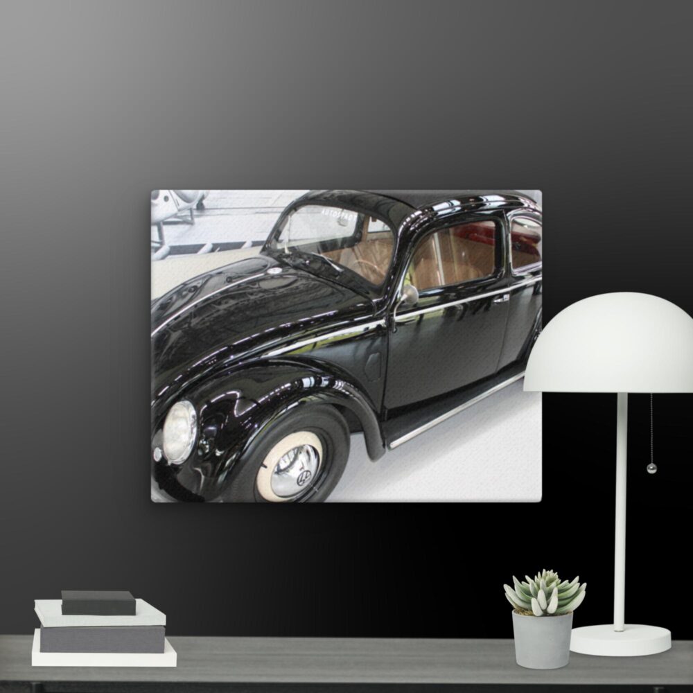 Vintage car scene canvas - Image 7