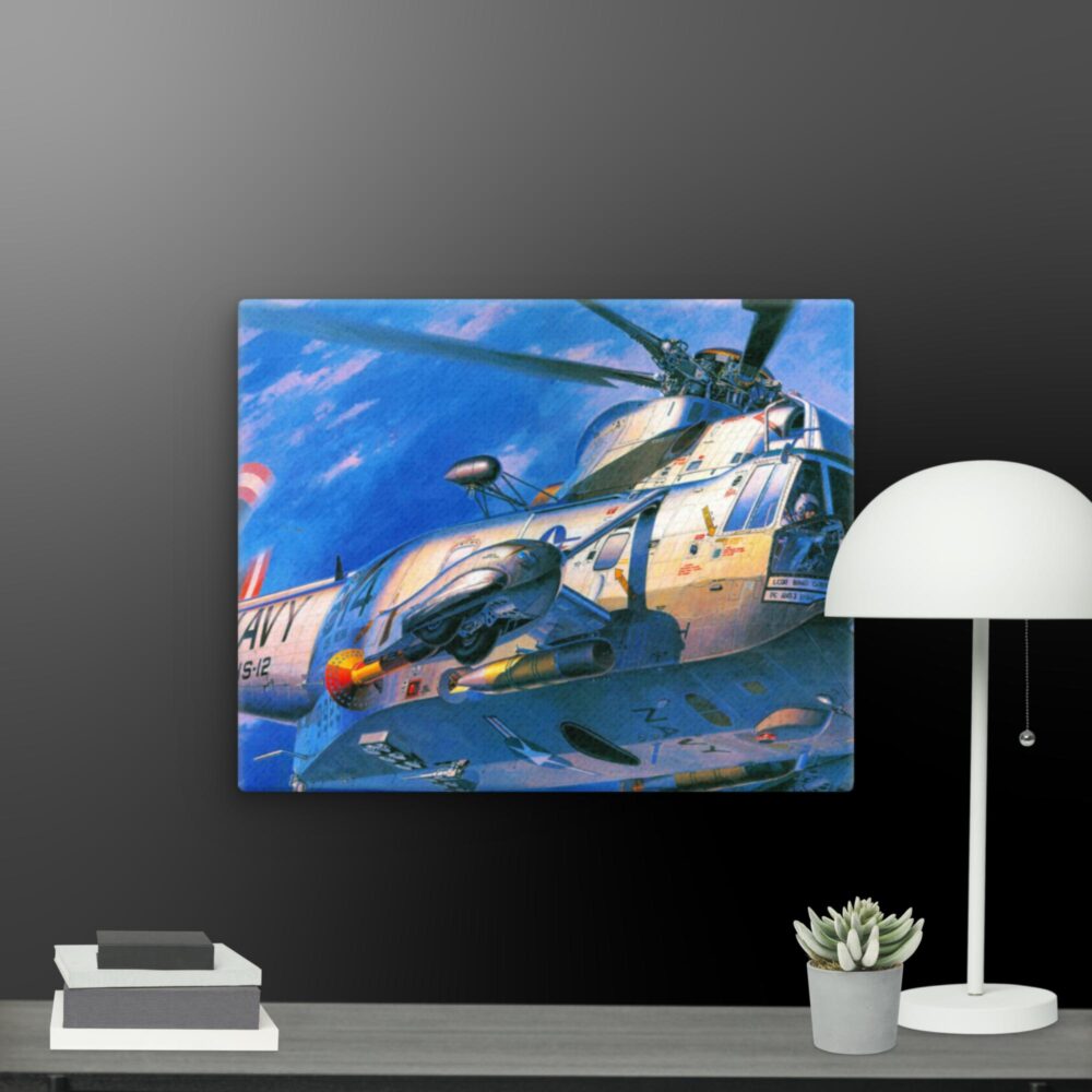 Navy helicopter canvas - Image 7