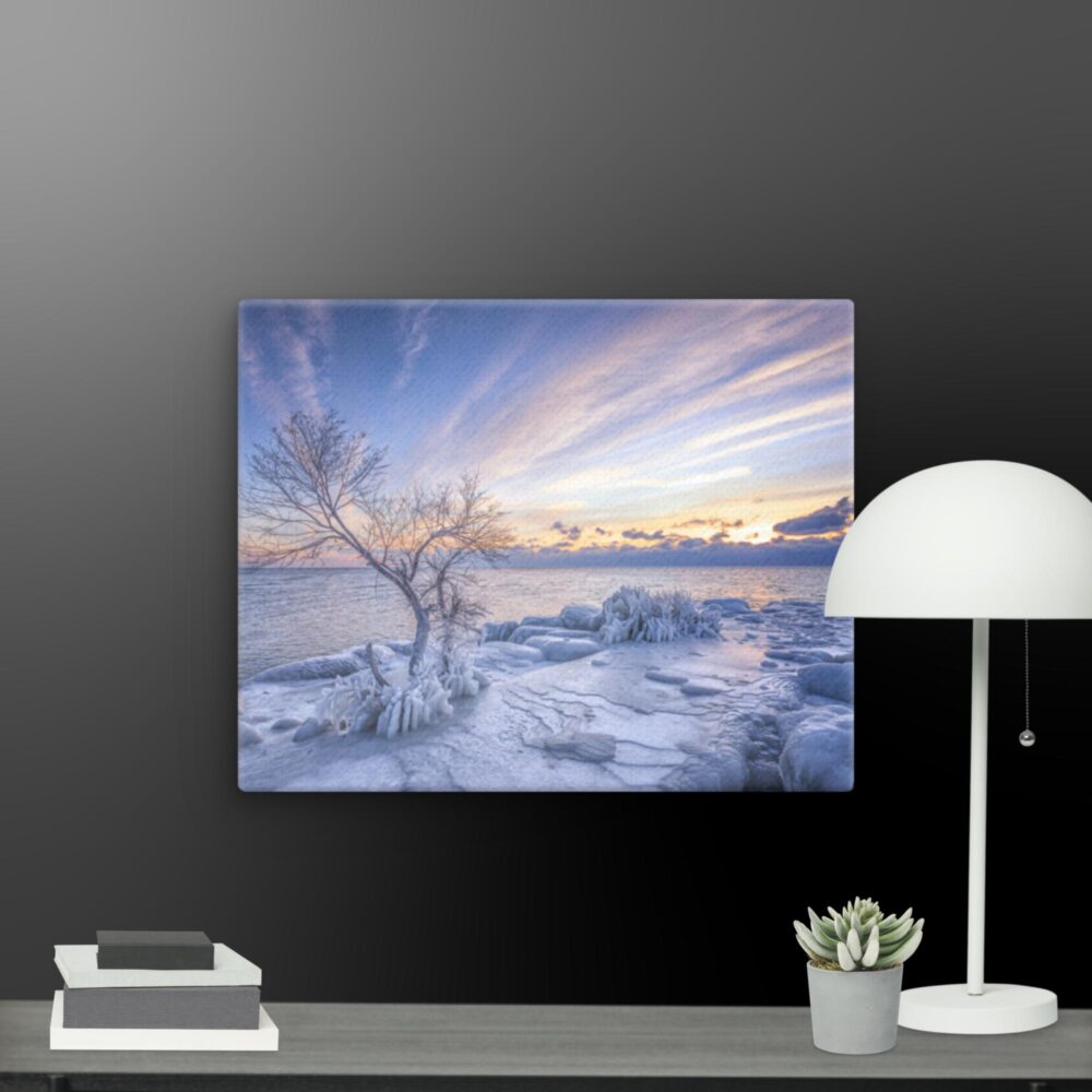 A snowy morning canvas - Image 7