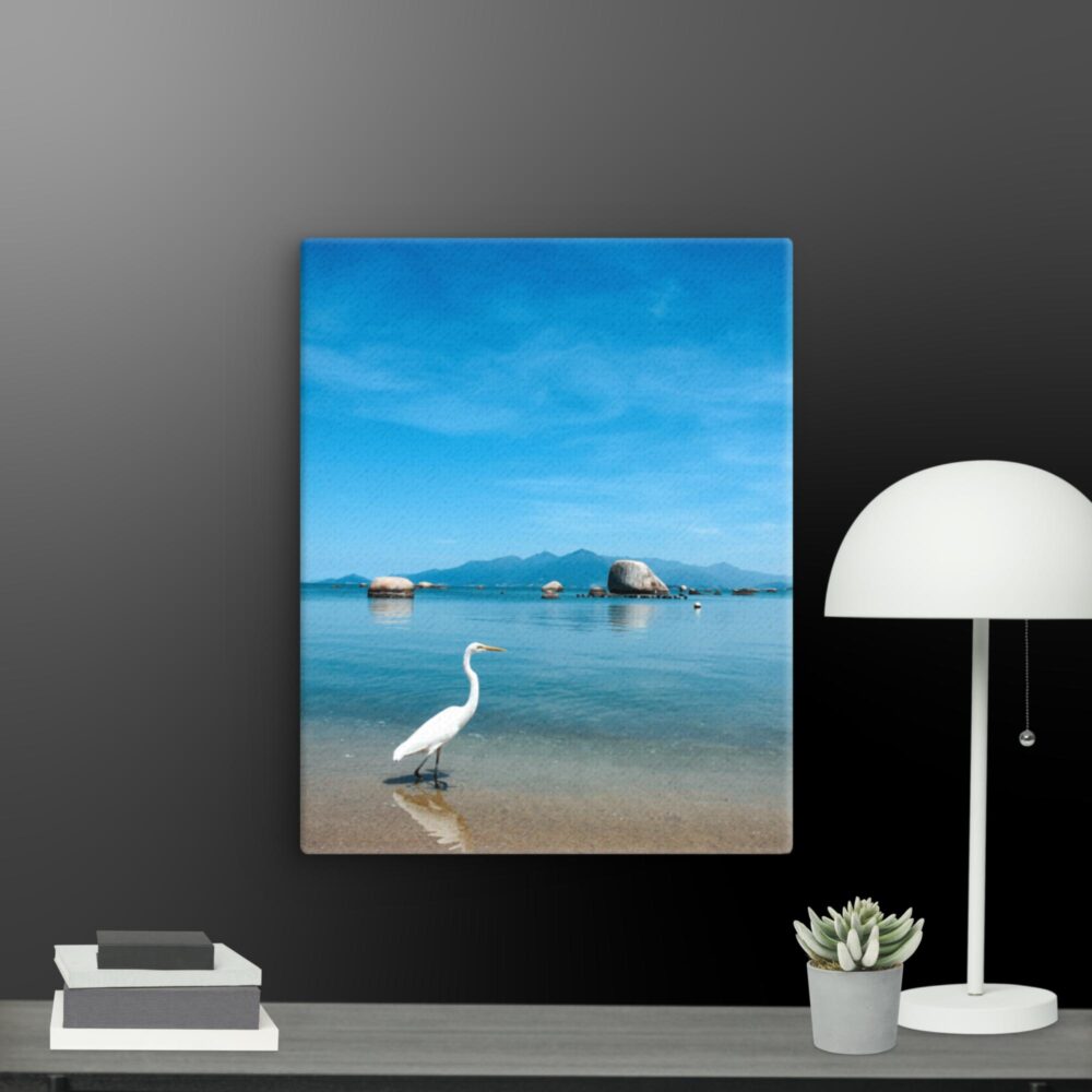 Beach scene canvas - Image 5
