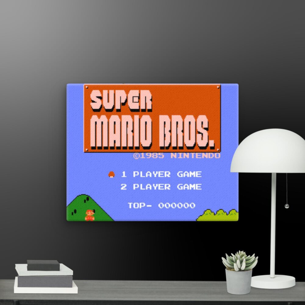 Super mario bros gaming canvas - Image 7