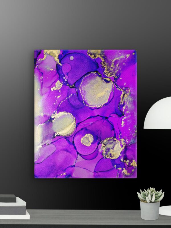 A SPLASH of purple Thin canvas