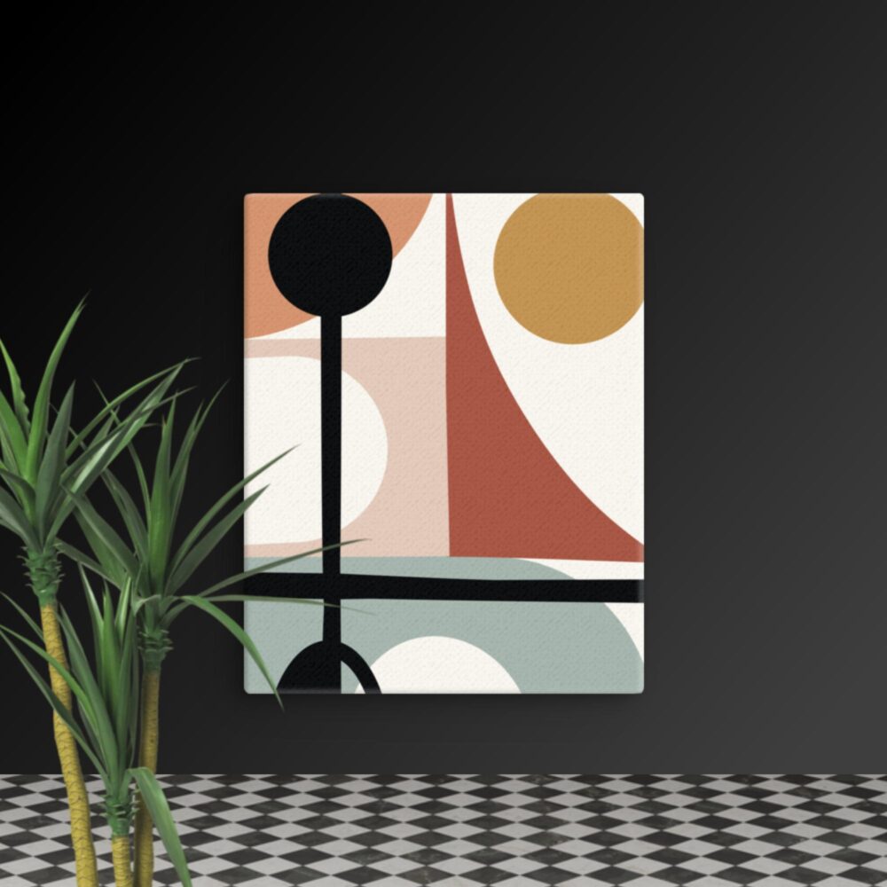 Mixed bohemian shapes canvas - Image 7